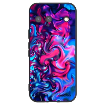 Picasee Μαύρη θήκη σιλικόνης για Google Pixel 9 - Redlight