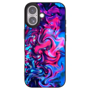 Picasee Μαύρη θήκη σιλικόνης για Apple iPhone 17 - Redlight