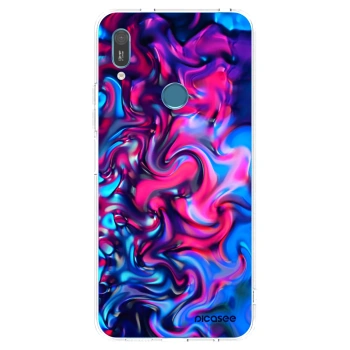 Picasee διαφανής θήκη σιλικόνης Huawei Y6 2019 - Redlight