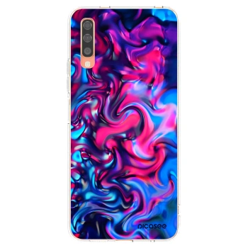 Picasee διαφανής θήκη σιλικόνης Samsung Galaxy A70 A705F - Redlight