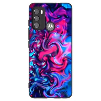 Picasee Μαύρη θήκη σιλικόνης για Motorola Edge 60 5G - Redlight