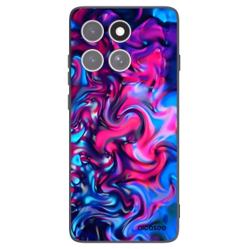 Picasee Μαύρη θήκη σιλικόνης για Motorola Edge 60 Fusion - Redlight