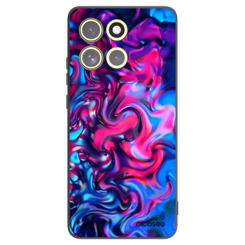 Picasee Μαύρη θήκη σιλικόνης για Motorola Moto G86 Power 5G - Redlight