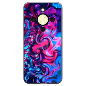 Picasee Μαύρη θήκη σιλικόνης για Honor Magic8 Lite 5G - Redlight