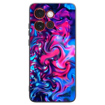 Picasee Μαύρη θήκη σιλικόνης για Motorola Edge 60 Neo 5G - Redlight