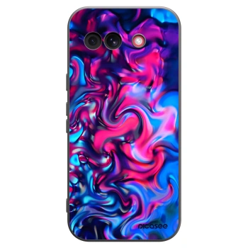 Picasee Μαύρη θήκη σιλικόνης για Google Pixel 10a - Redlight