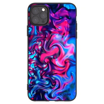 Picasee Μαύρη θήκη σιλικόνης για Apple iPhone 11 Pro Max - Redlight