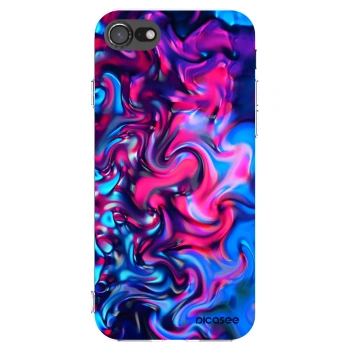 Picasee διαφανής θήκη σιλικόνης Apple iPhone 8 - Redlight