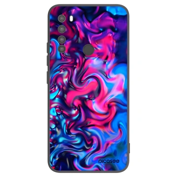 Picasee Μαύρη θήκη σιλικόνης για Xiaomi Redmi Note 8 - Redlight