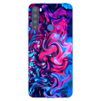 Picasee διαφανής θήκη σιλικόνης Xiaomi Redmi Note 8T - Redlight