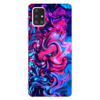 Picasee διαφανής θήκη σιλικόνης Samsung Galaxy A71 A715F - Redlight