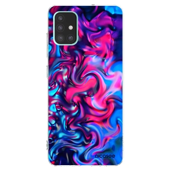 Picasee διαφανής θήκη σιλικόνης Samsung Galaxy A51 A515F - Redlight