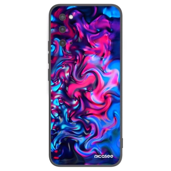 Picasee Μαύρη θήκη σιλικόνης για Samsung Galaxy S20 G980F - Redlight