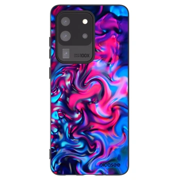 Picasee Μαύρη θήκη σιλικόνης για Samsung Galaxy S20 Ultra 5G G988F - Redlight