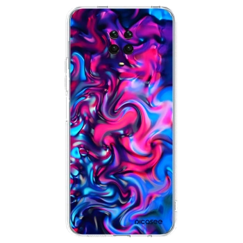 Picasee διαφανής θήκη σιλικόνης Xiaomi Redmi Note 9 Pro - Redlight