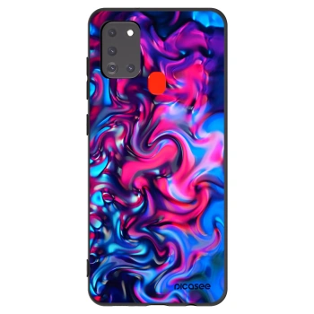 Picasee Μαύρη θήκη σιλικόνης για Samsung Galaxy A21s - Redlight
