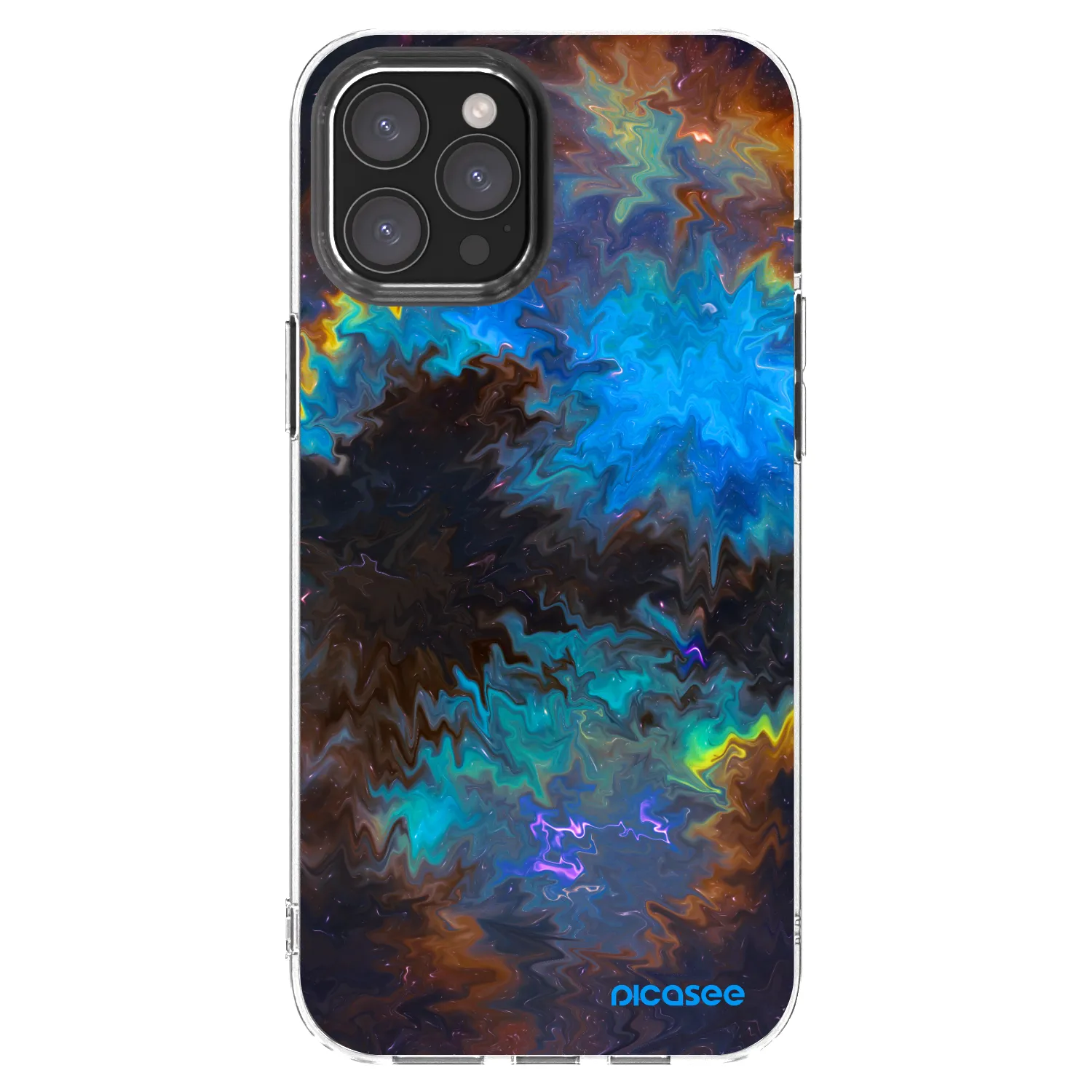 Picasee διαφανής θήκη σιλικόνης Apple iPhone 12 Pro Max - Space