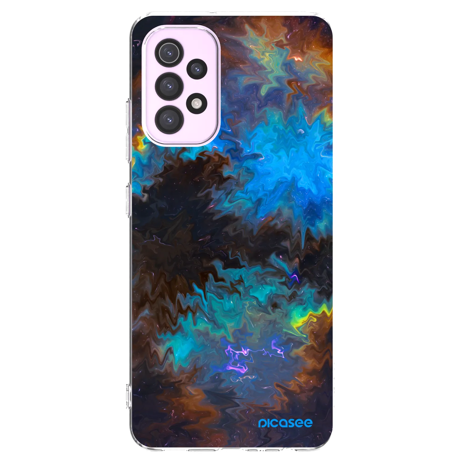Picasee διαφανής θήκη σιλικόνης Samsung Galaxy A32 5G A326B - Space