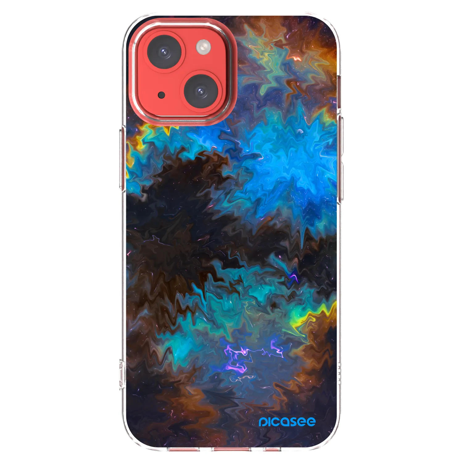 Picasee διαφανής θήκη σιλικόνης Apple iPhone 13 mini - Space