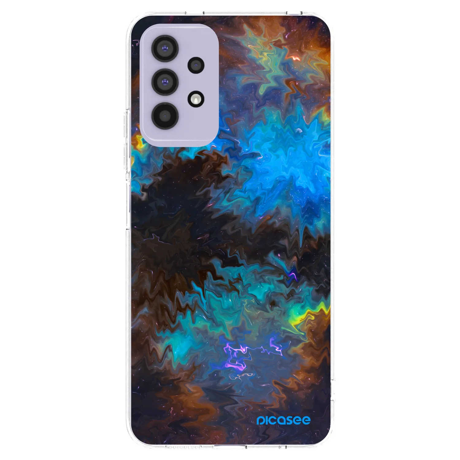 Picasee διαφανής θήκη σιλικόνης Samsung Galaxy A32 4G SM-A325F - Space