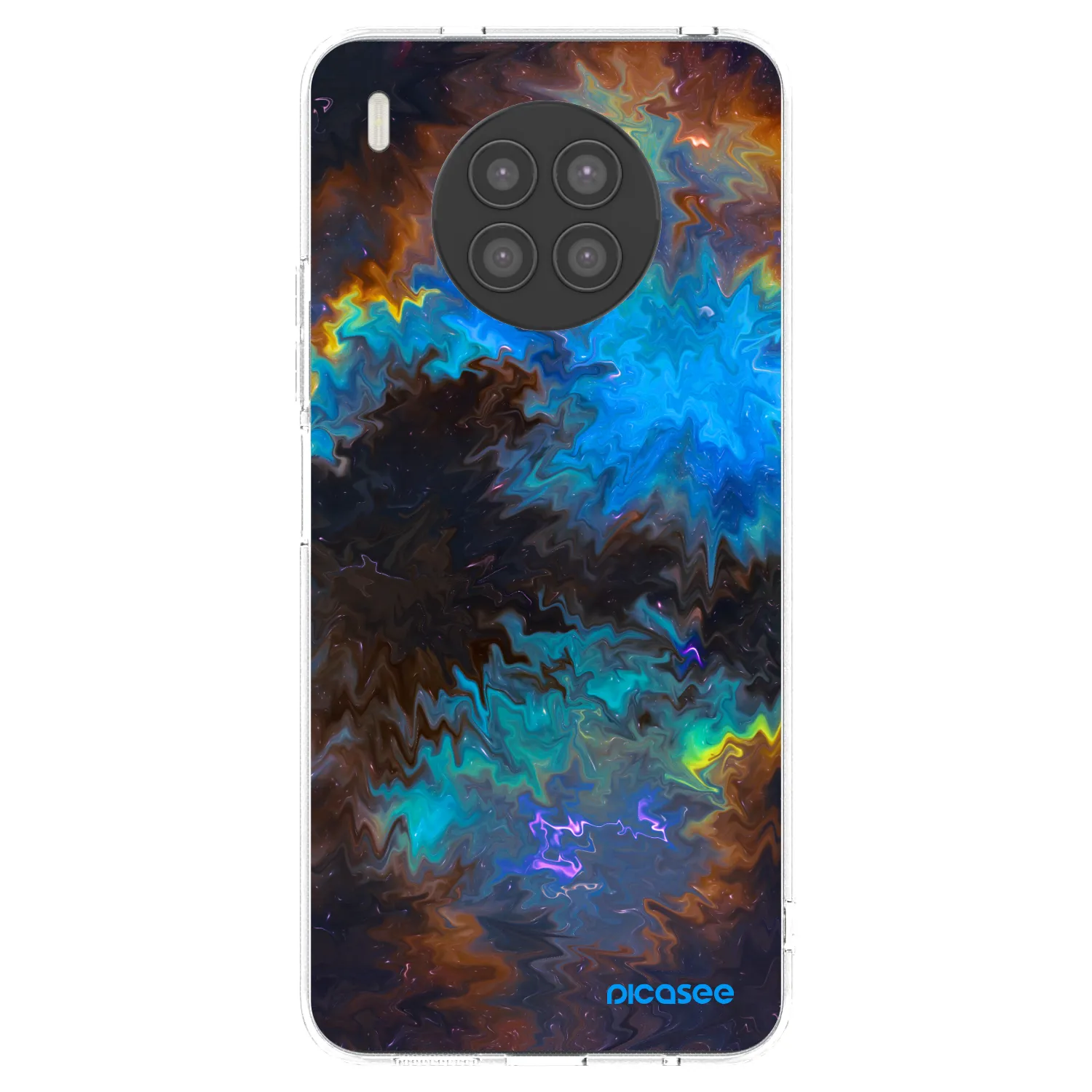 Picasee διαφανής θήκη σιλικόνης Huawei Nova 8i - Space