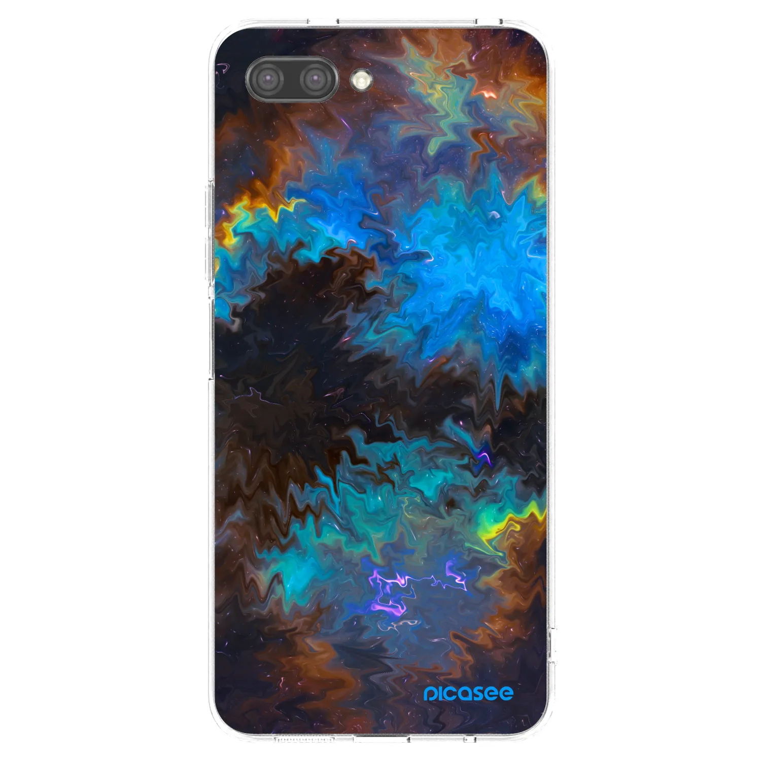 Picasee διαφανής θήκη σιλικόνης Honor 10 - Space