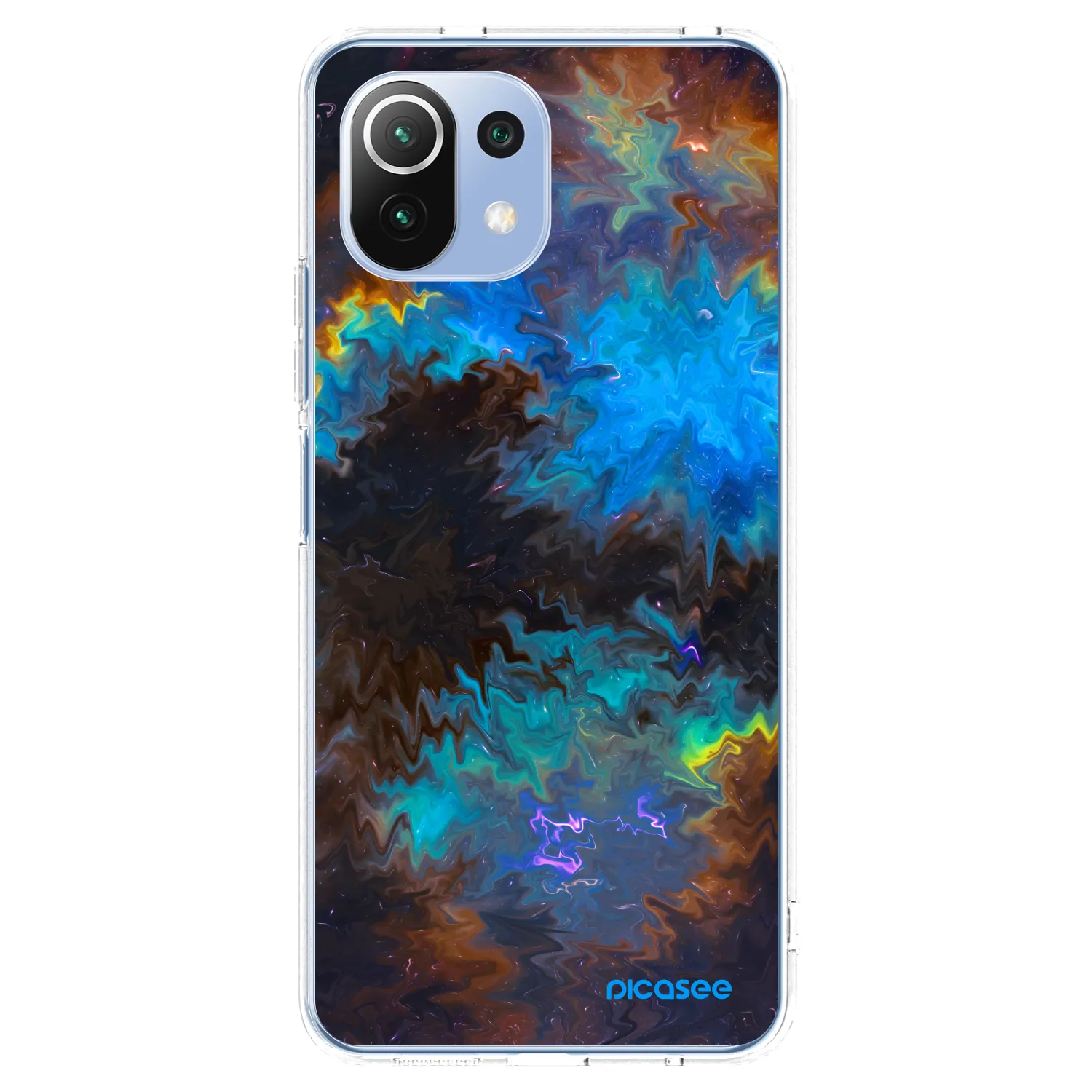 Picasee διαφανής θήκη σιλικόνης Xiaomi 11 Lite 5G NE - Space