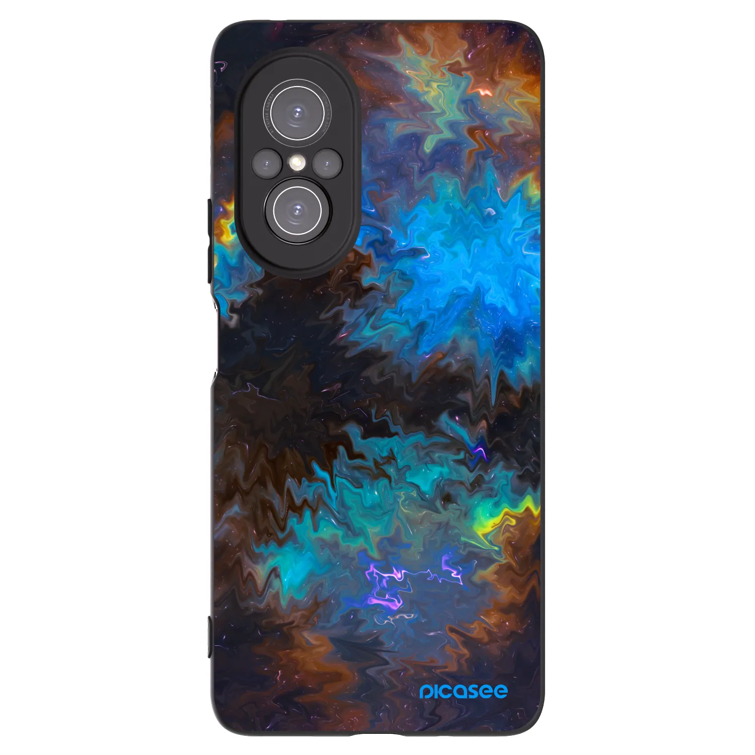 Picasee Μαύρη θήκη σιλικόνης για Huawei Nova 9 SE - Space