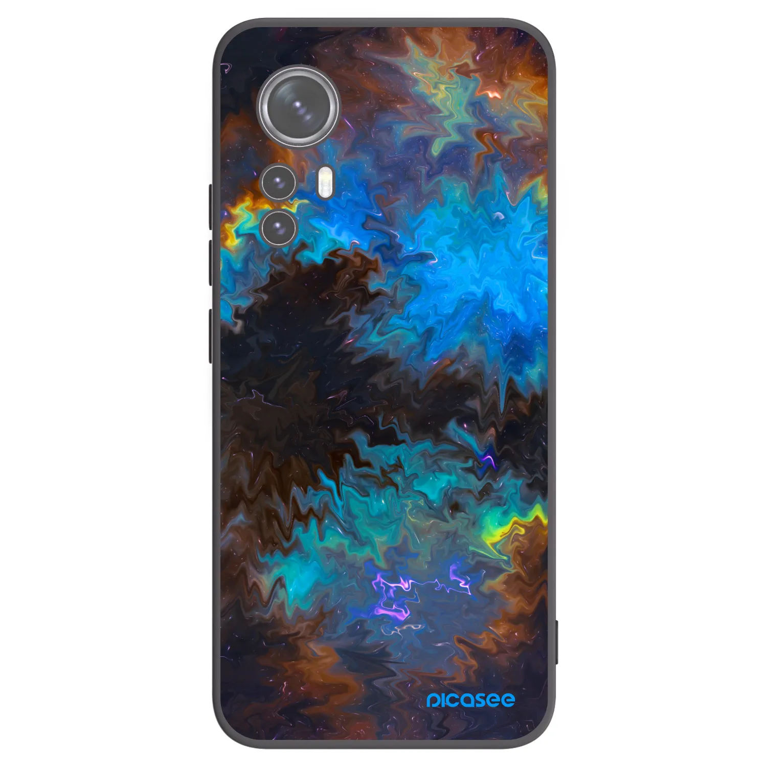 Picasee Μαύρη θήκη σιλικόνης για Xiaomi 12X - Space