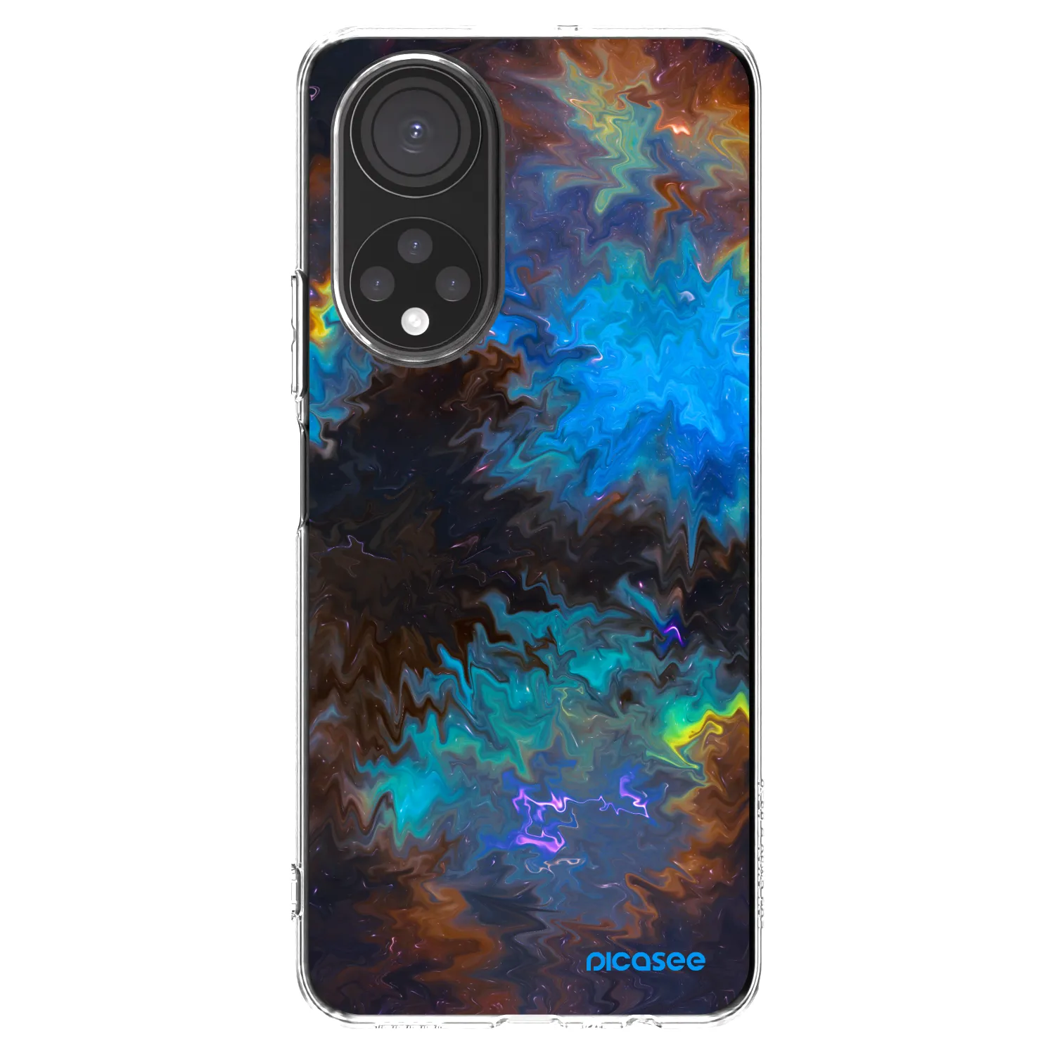 Picasee διαφανής θήκη σιλικόνης Honor X7 - Space