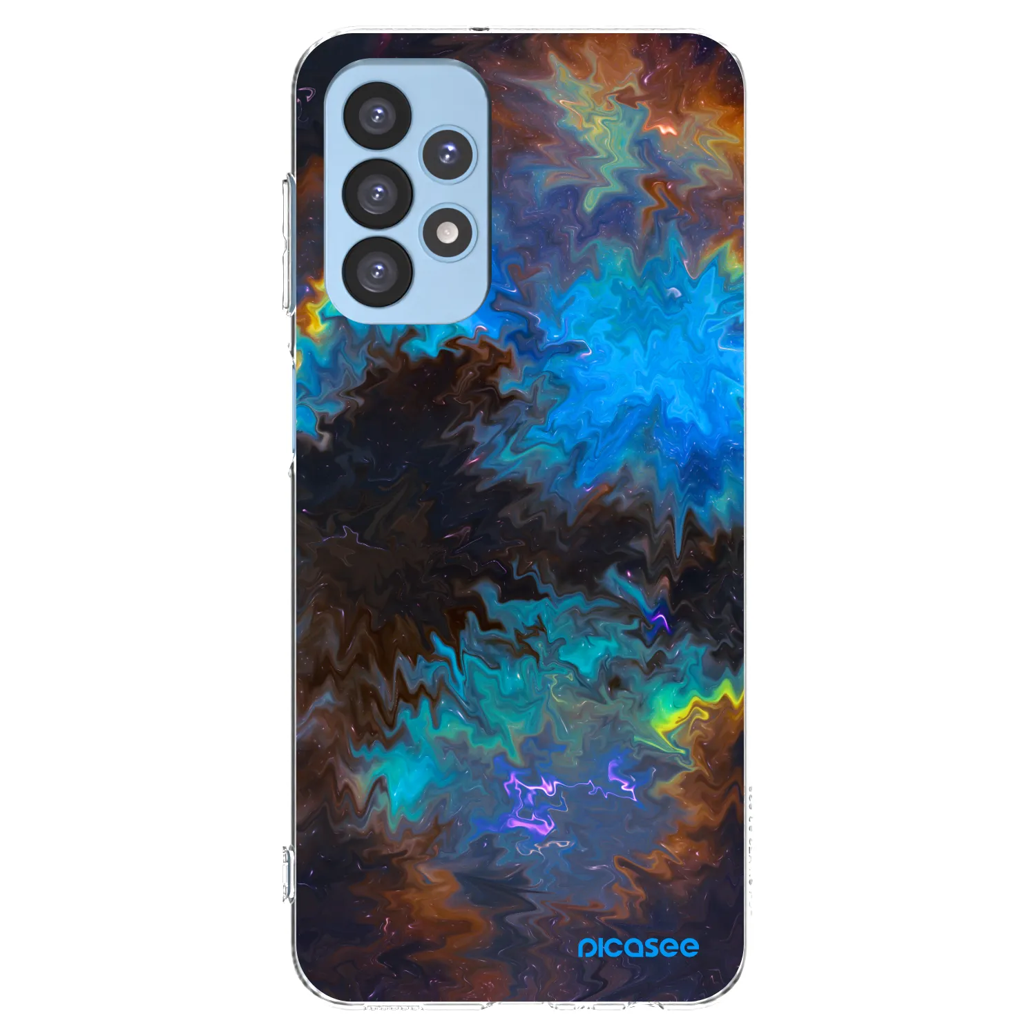 Picasee διαφανής θήκη σιλικόνης Samsung Galaxy A23 A235F 4G - Space