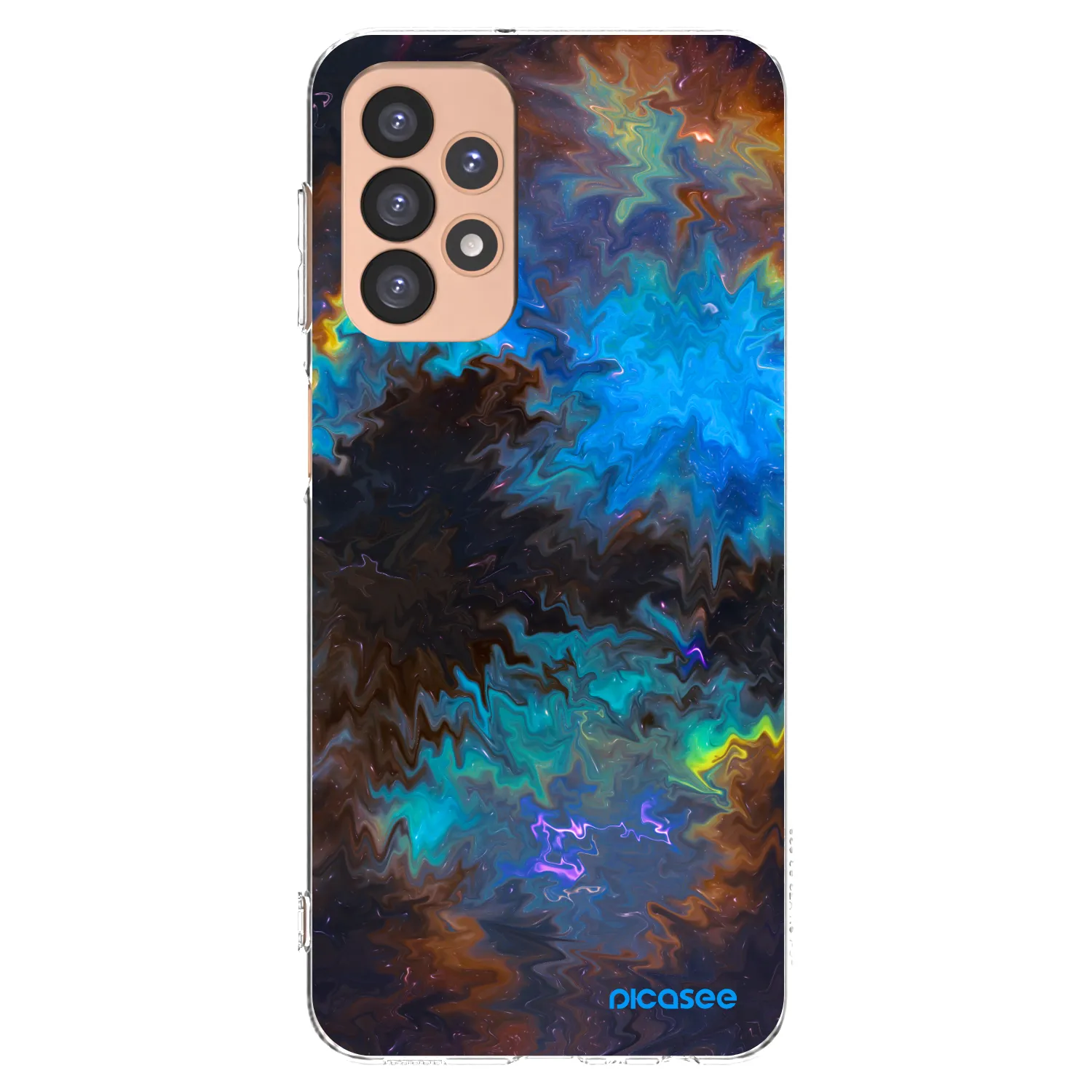 Picasee διαφανής θήκη σιλικόνης Samsung Galaxy A23 A236B 5G - Space