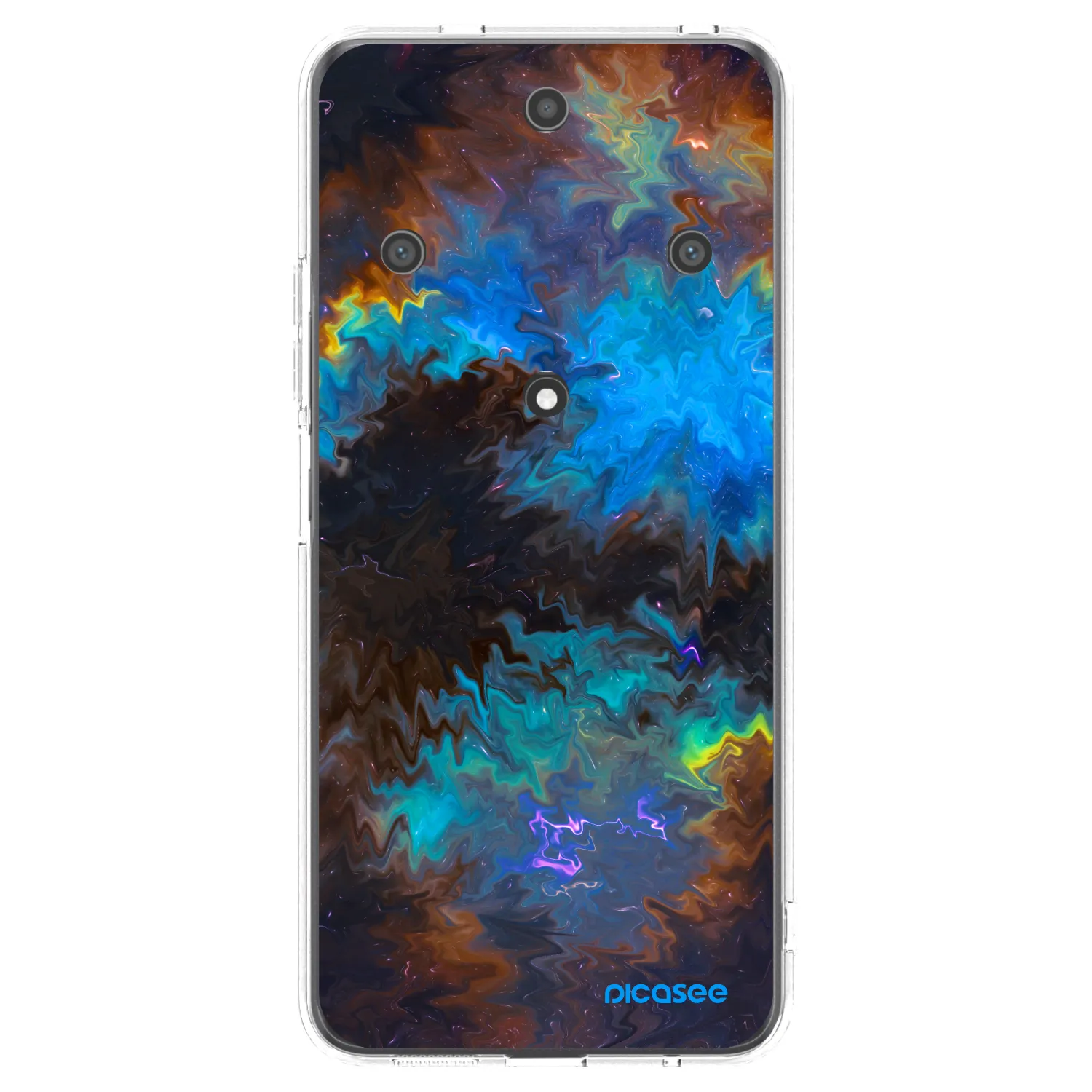 Picasee διαφανής θήκη σιλικόνης Honor Magic5 Lite 5G - Space