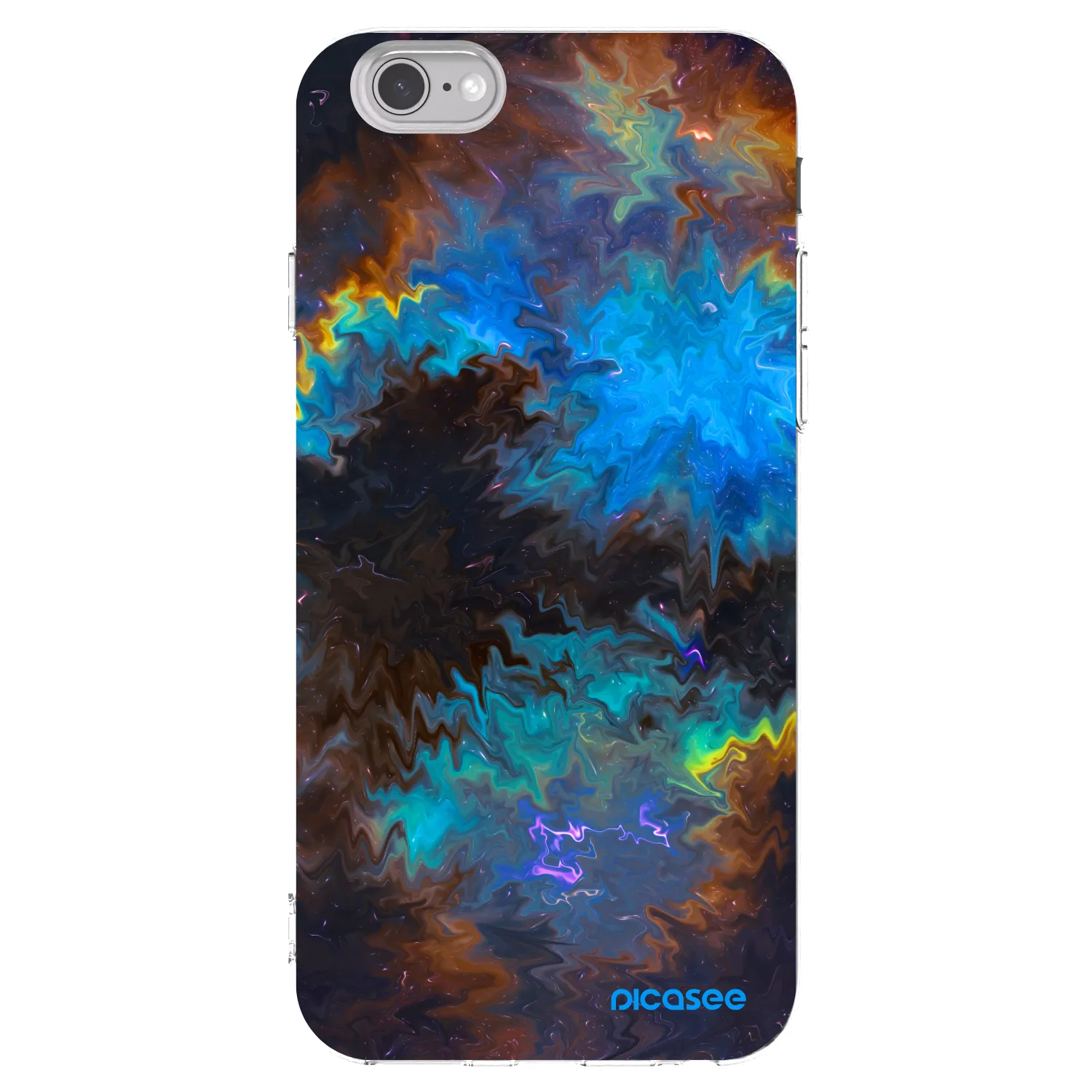 Picasee διαφανής θήκη σιλικόνης Apple iPhone 6/6S - Space