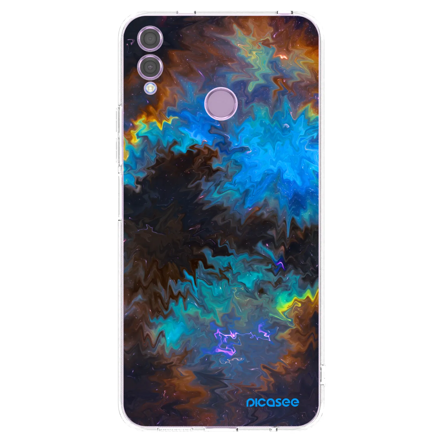 Picasee διαφανής θήκη σιλικόνης Honor 8X - Space