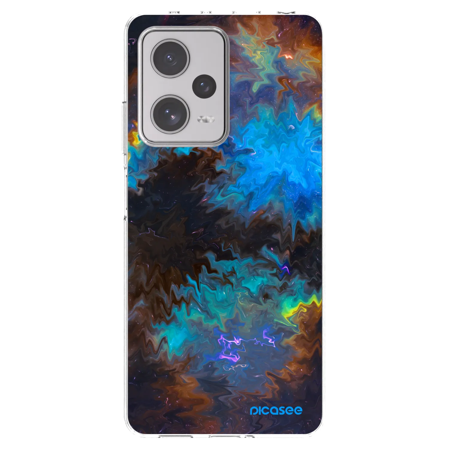 Picasee διαφανής θήκη σιλικόνης Xiaomi Redmi Note 12 Pro+ 5G - Space