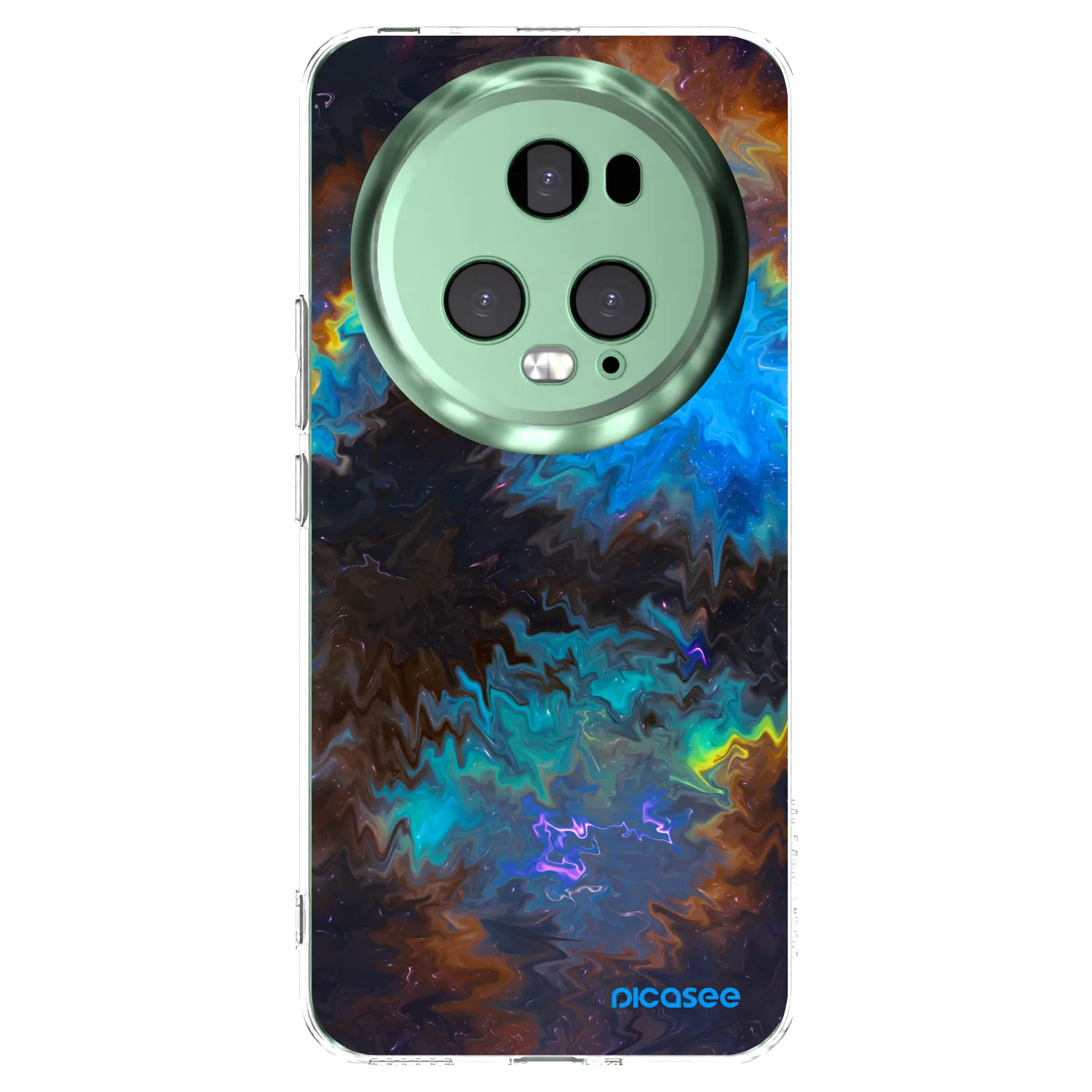 Picasee διαφανής θήκη σιλικόνης Honor Magic5 Pro - Space