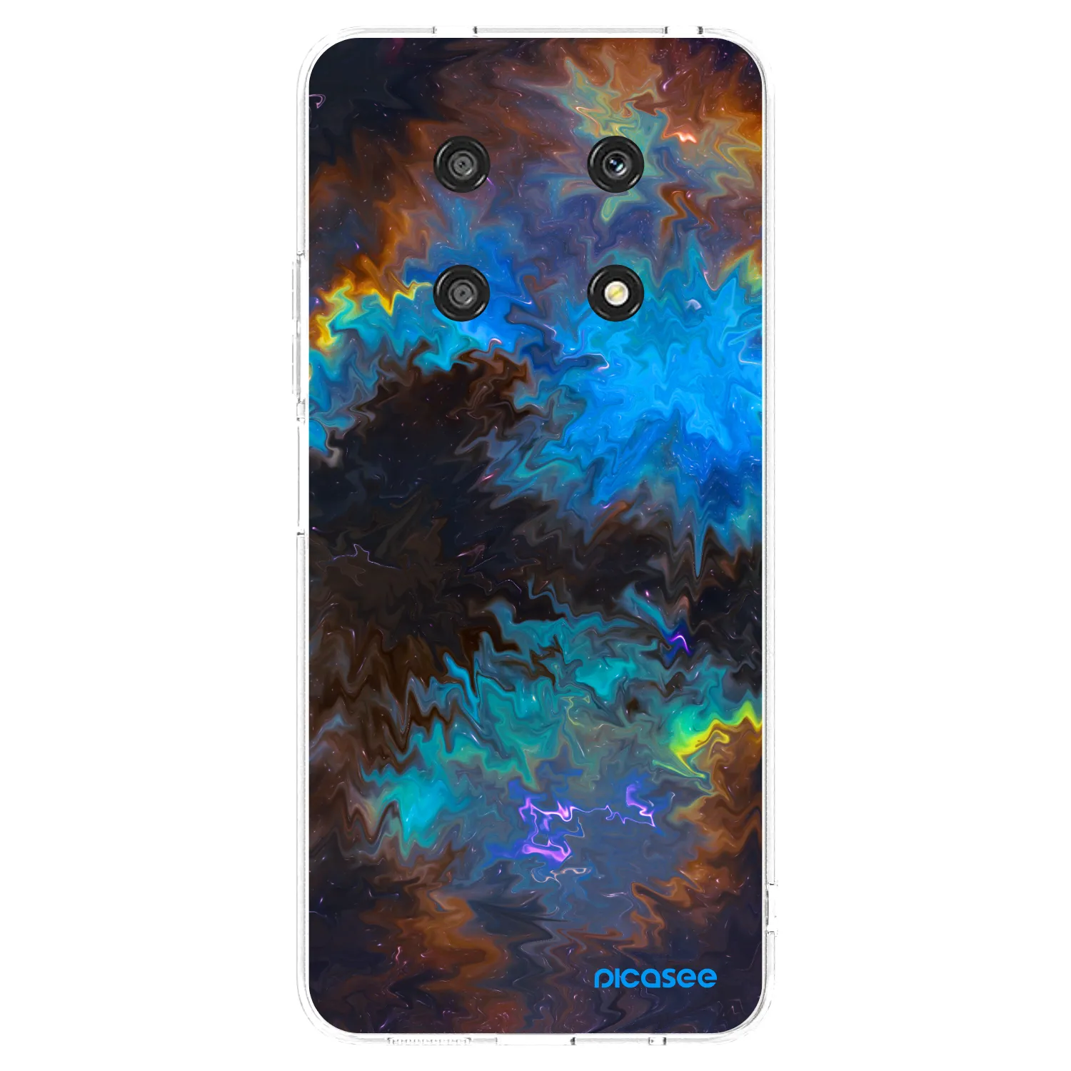 Picasee διαφανής θήκη σιλικόνης Honor Magic4 Lite 5G - Space