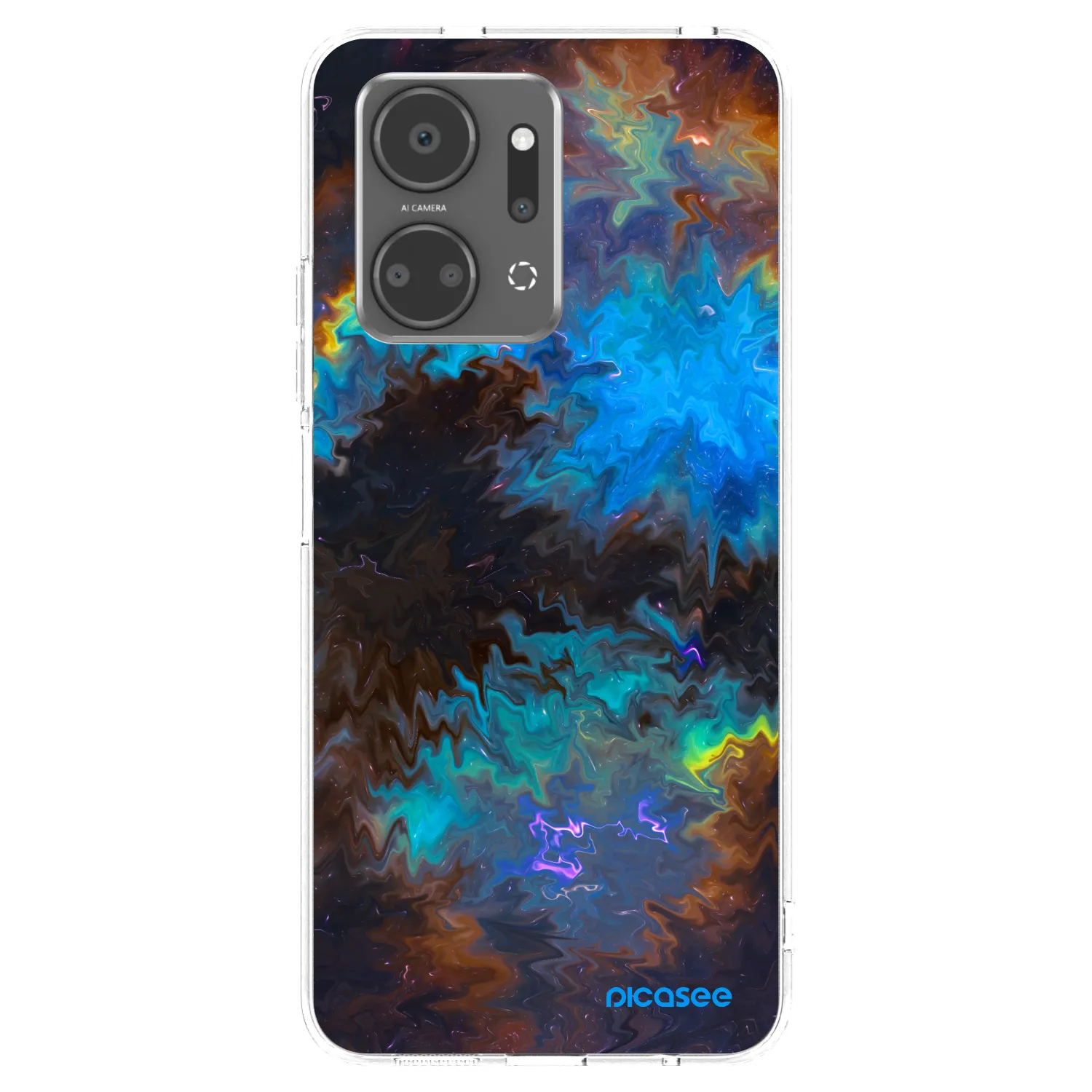 Picasee διαφανής θήκη σιλικόνης Honor X7a - Space