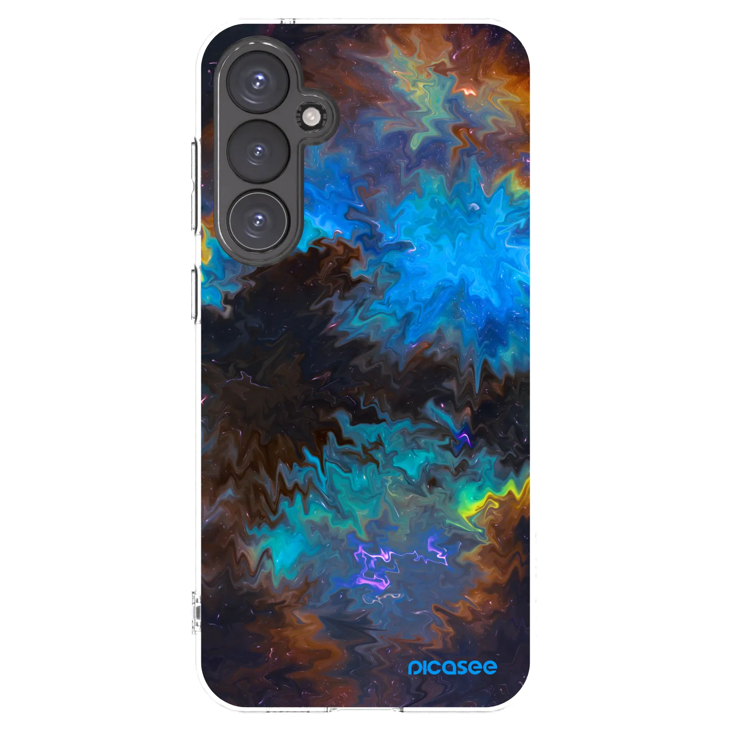 Picasee διαφανής θήκη σιλικόνης Samsung Galaxy S23 FE S711B - Space