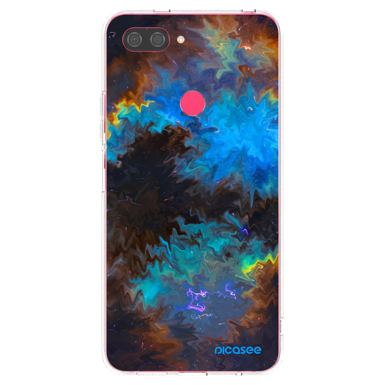 Picasee διαφανής θήκη σιλικόνης Xiaomi Mi 8 Lite - Space