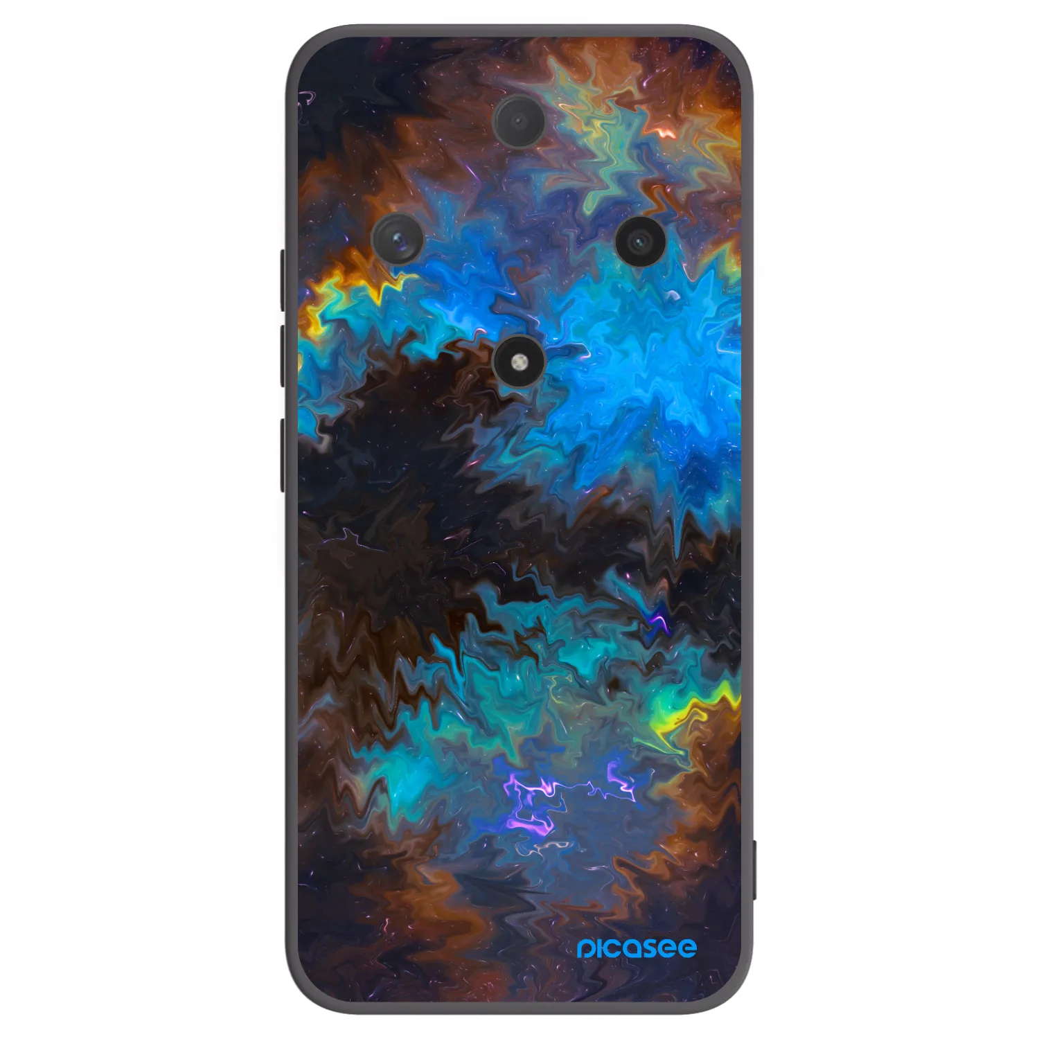 Picasee Μαύρη θήκη σιλικόνης για Honor Magic6 Lite 5G - Space