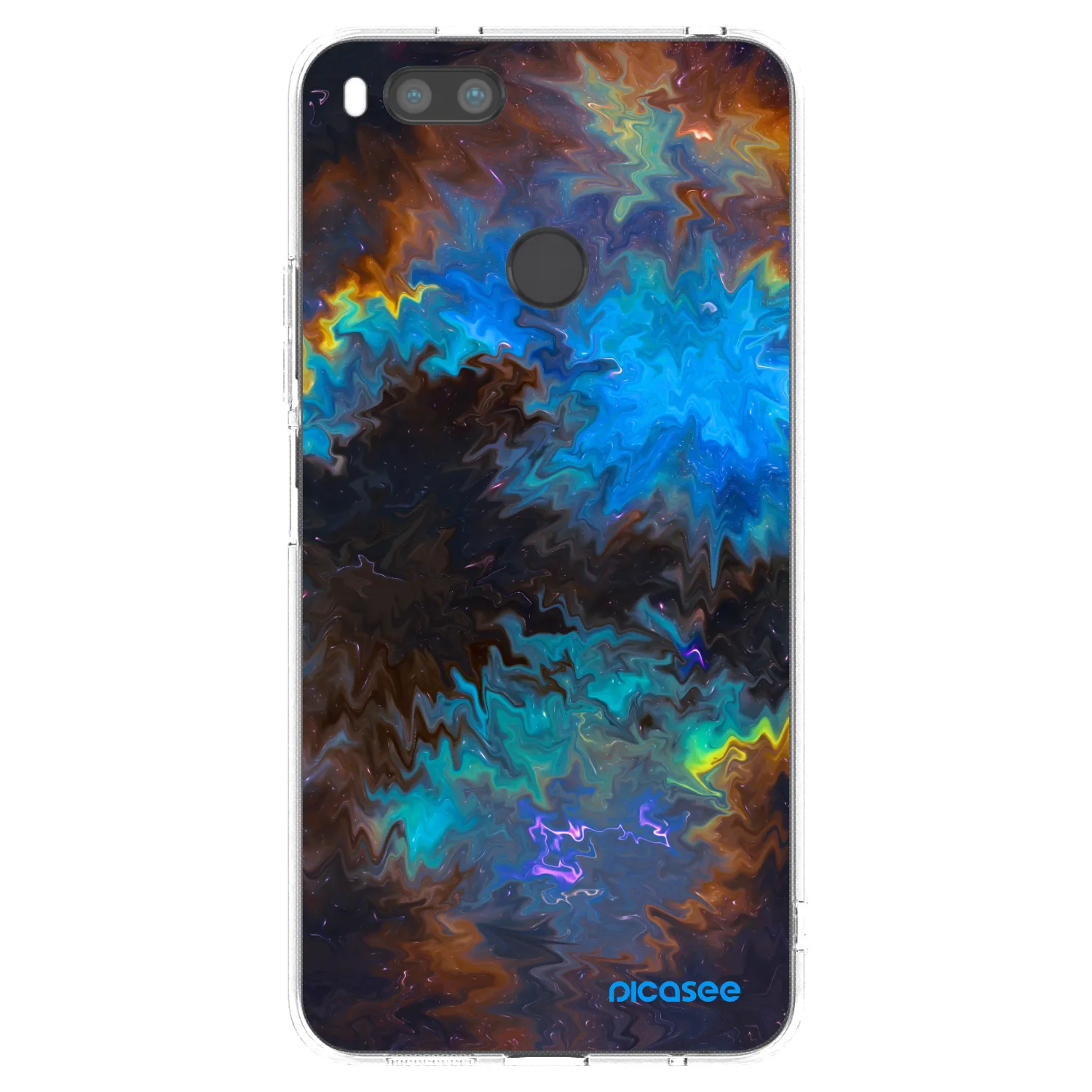 Picasee διαφανής θήκη σιλικόνης Xiaomi Mi A1 Global - Space