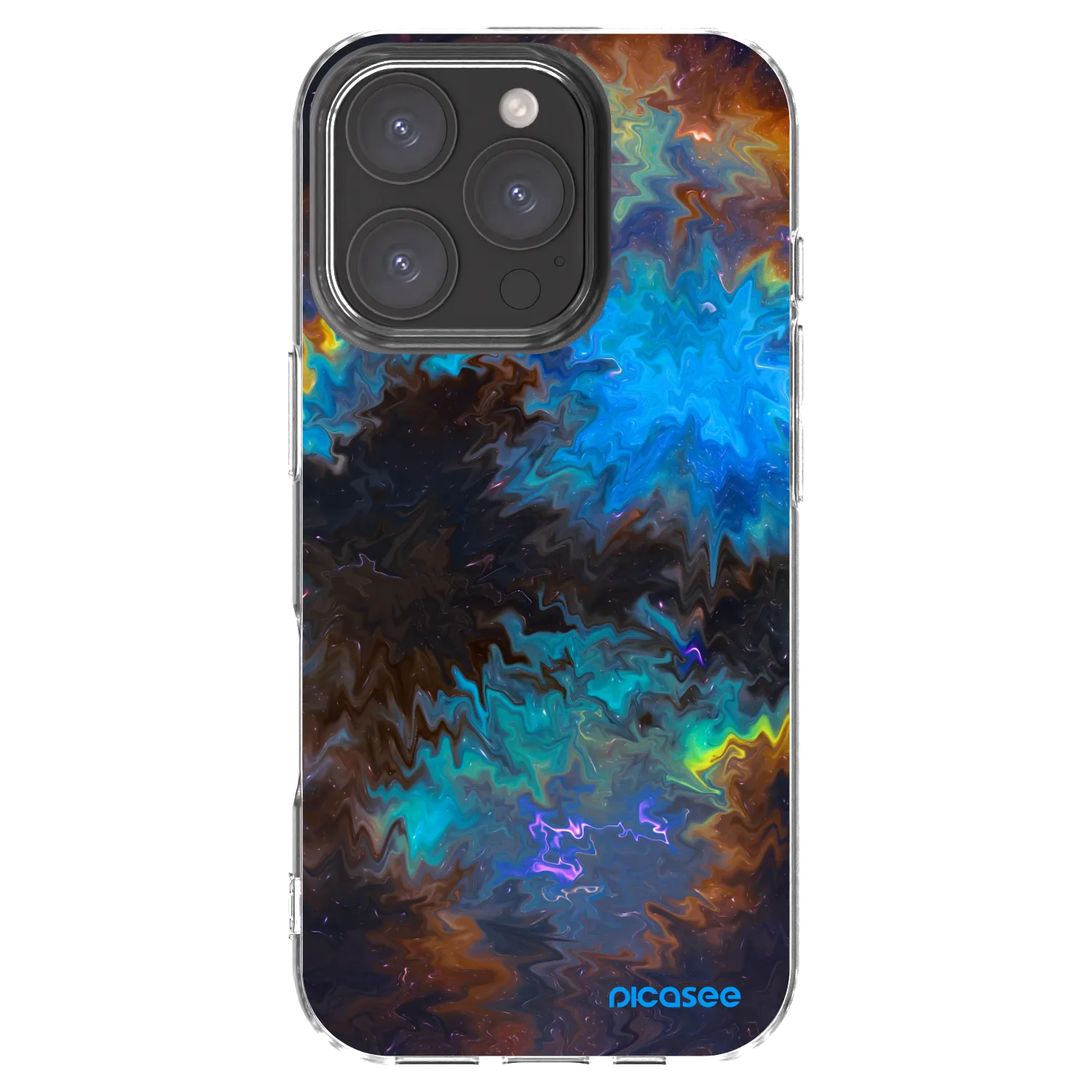 Picasee διαφανής θήκη σιλικόνης Apple iPhone 16 Pro - Space