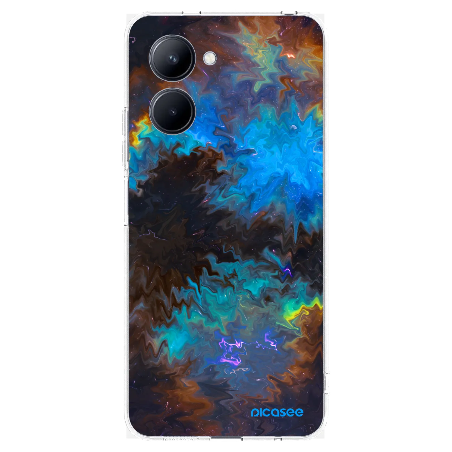 Picasee διαφανής θήκη σιλικόνης Realme C33 (2023) - Space