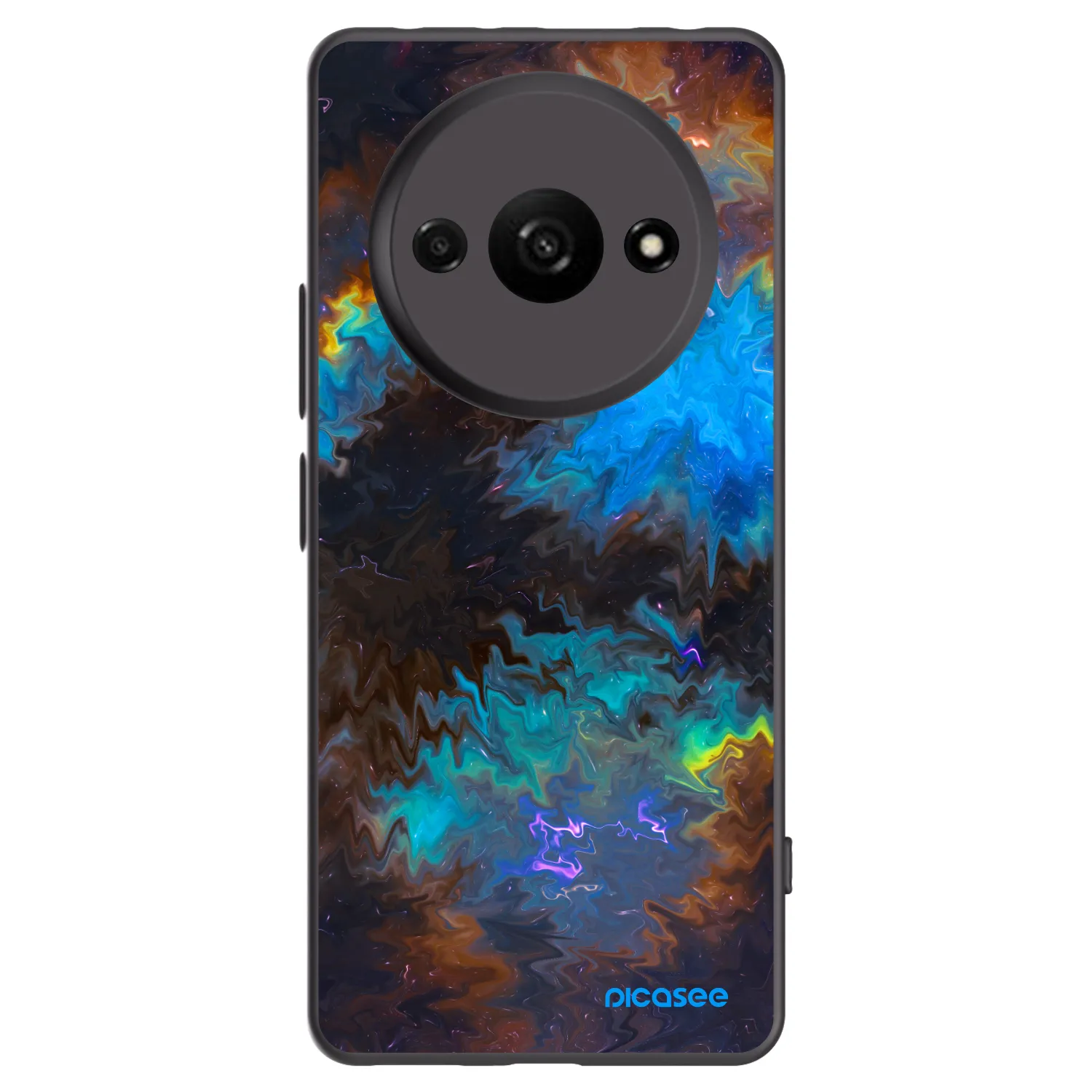 Picasee Μαύρη θήκη σιλικόνης για Xiaomi Redmi A3 - Space