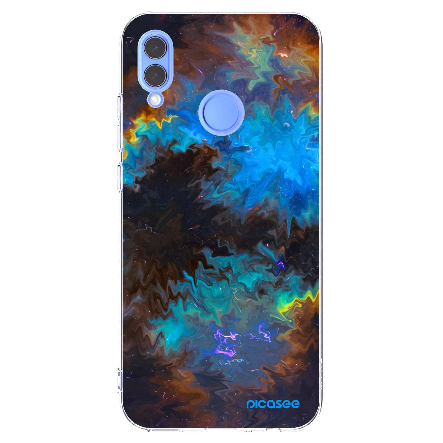 Picasee διαφανής θήκη σιλικόνης Huawei P Smart 2019 - Space