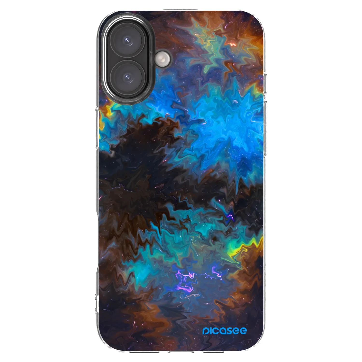 Picasee διαφανής θήκη σιλικόνης Apple iPhone 16 Plus - Space