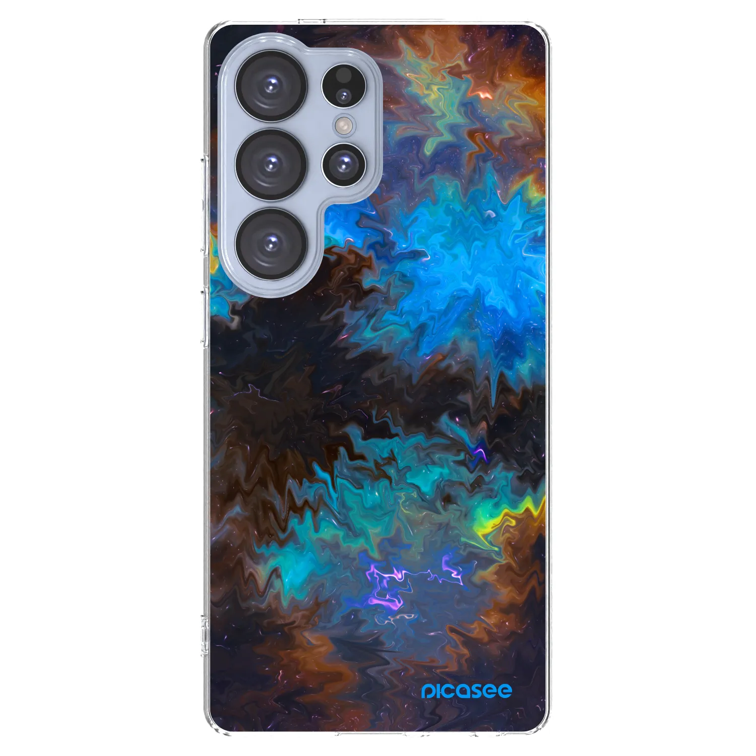 Picasee διαφανής θήκη σιλικόνης Samsung Galaxy S25 Ultra 5G - Space