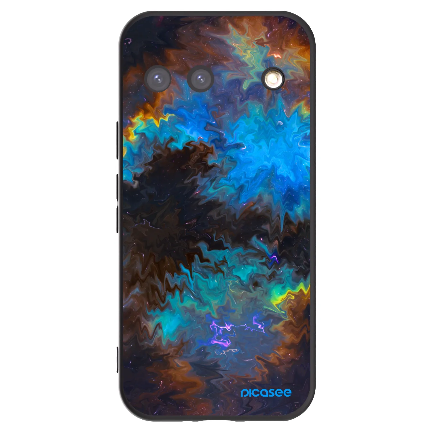 Picasee Μαύρη θήκη σιλικόνης για Google Pixel 9 - Space